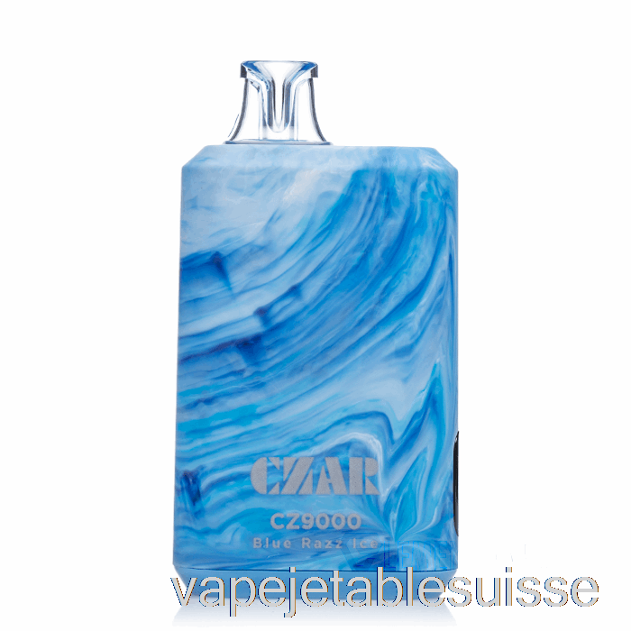 Vape Suisse Czar Cz9000 Jetable Bleu Razz Ice